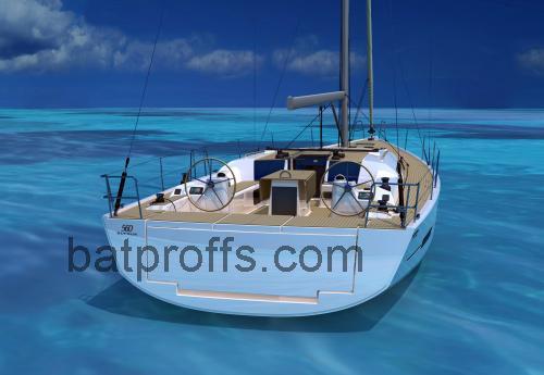 Dufour 560 tekniska specifikationer 
